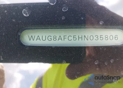 2017 Audi A6 2.0T Premium из США, поврежденный, VIN WAUG8AFC5HN035806